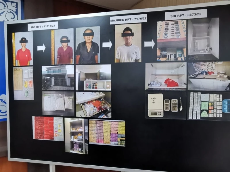 男子與年邁父母涉販毒　警起獲百萬毒品捕4人