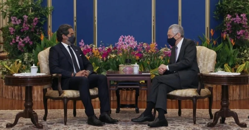 凱里拜會李顯龍分享抗疫挑戰 馬新國門重開冀鞏固雙邊合作