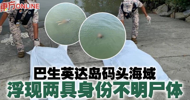 巴生英達島碼頭海域　浮現兩具身份不明屍體