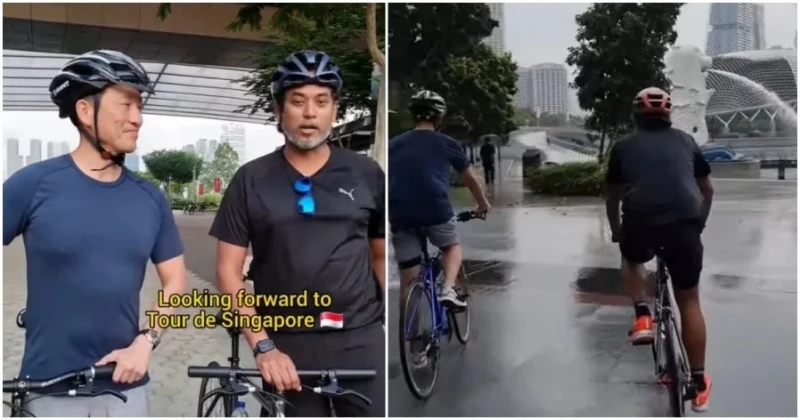 凱里王乙康騎腳車遊覽新國