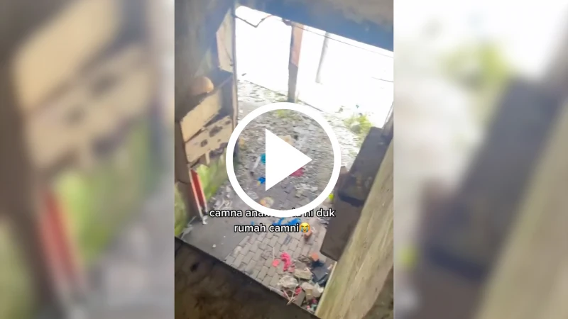 大馬7歲女童與垃圾同居  老師家訪揭母親已病逝