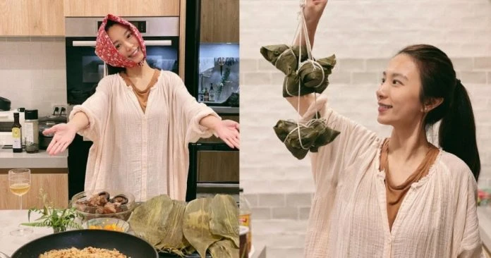 田馥甄端午獻包粽處女秀　粉絲敲碗：女神肉粽哪裡買？