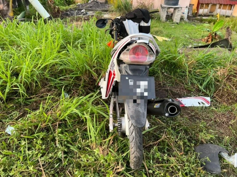 摩哆失控撞向路旁告示牌　原住民夫婦清晨魂斷公路