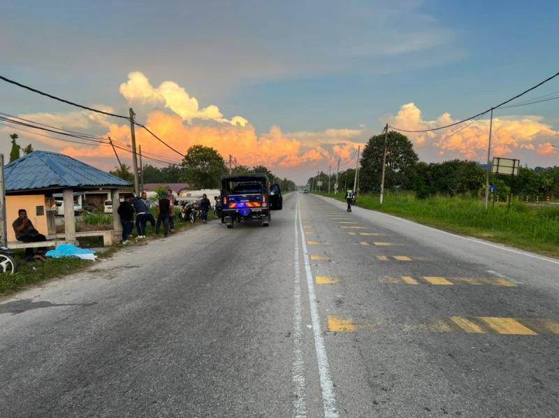 摩哆失控撞向路旁告示牌　原住民夫婦清晨魂斷公路