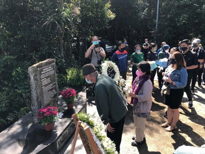 神山地震18人罹難7周年悼念儀式