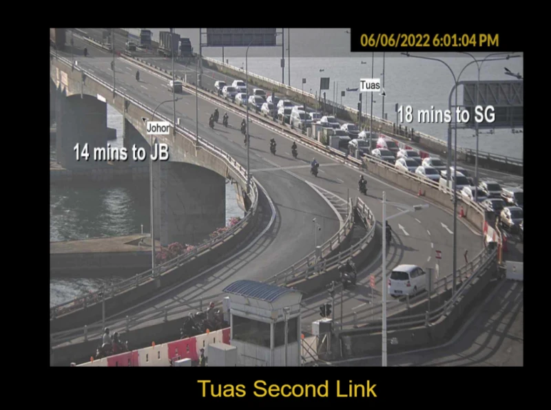 大馬連假結束  多條主要大道交通緩慢　