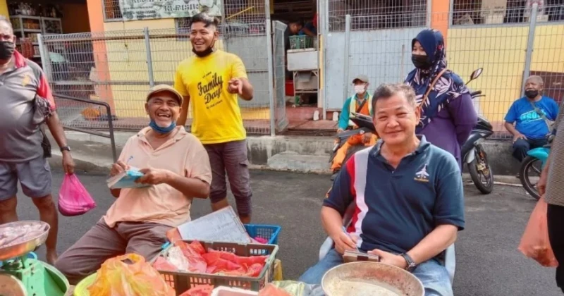 網傳前警總長賣菜照是假的 阿都哈密:我沒賣菜