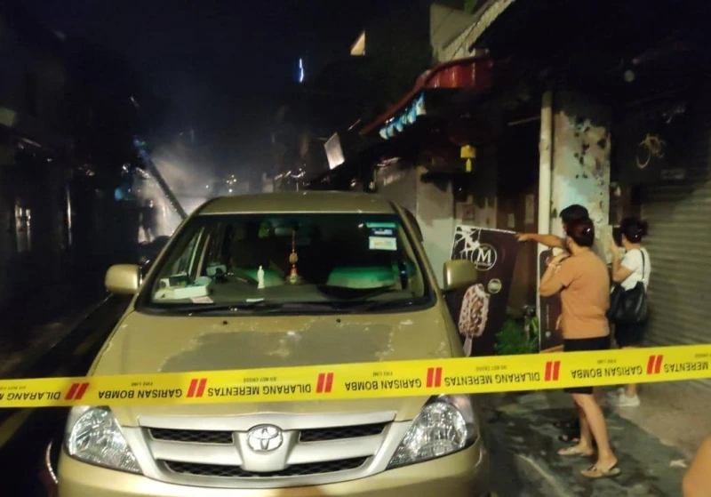 甲老街火災　華裔老婦受困葬身火海