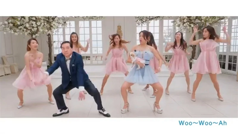 姜麗文為婚禮寫歌　爸爸秦沛即興跳打拳舞超可愛