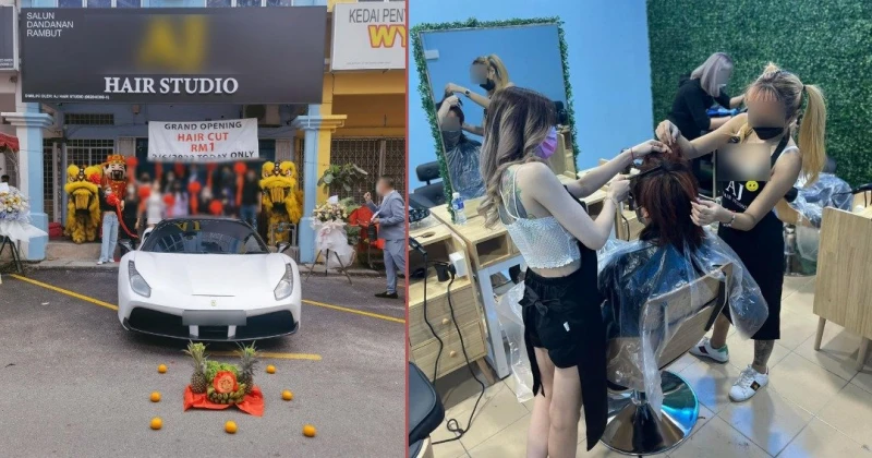 性感理髮師露半球吸睛　理髮店新開張即遭取締