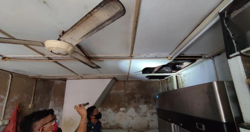 【甲華婦葬身火海】隔鄰店屋早上再起火　國州議員找滅火器滅火