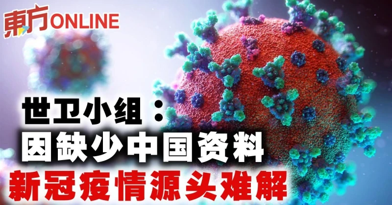 世衛小組：因缺少中國資料　新冠疫情源頭難解