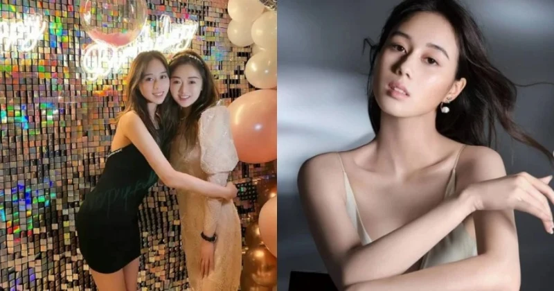 賭王最寵小女兒清純低調　陪閨密慶生罕穿性感禮服