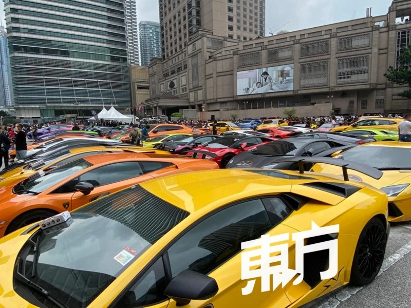 112輛藍寶堅尼聚首吉隆坡　刷新9年前大馬紀錄