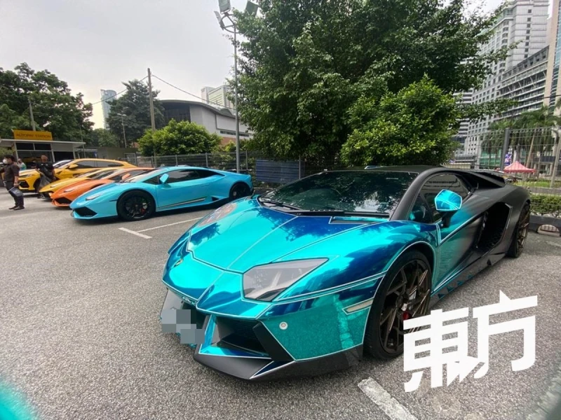 112輛藍寶堅尼聚首吉隆坡　刷新9年前大馬紀錄