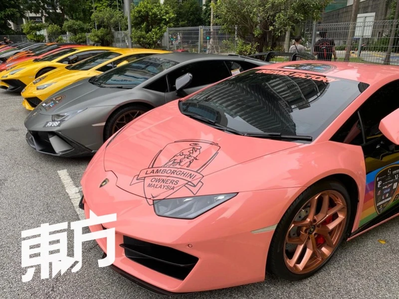 112輛藍寶堅尼聚首吉隆坡　刷新9年前大馬紀錄