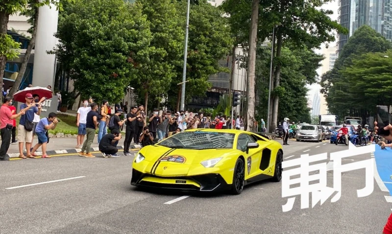 112輛藍寶堅尼聚首吉隆坡　刷新9年前大馬紀錄