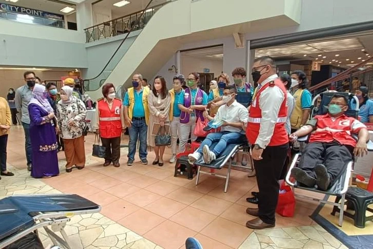 配合世界捐血者日 沙區捐獲203包血漿