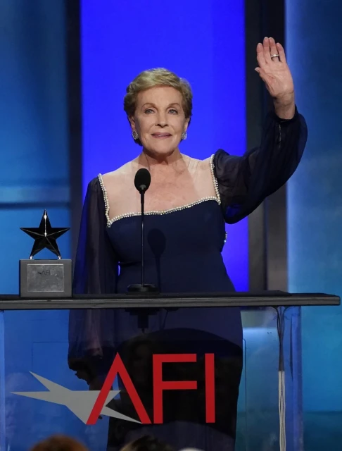 茱莉亞安德露絲獲終身成就獎　《音樂之聲》童星57年後再聚首