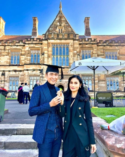 兒子大學一級榮譽畢業　馬德鍾夫婦赴澳洲見證重要時刻