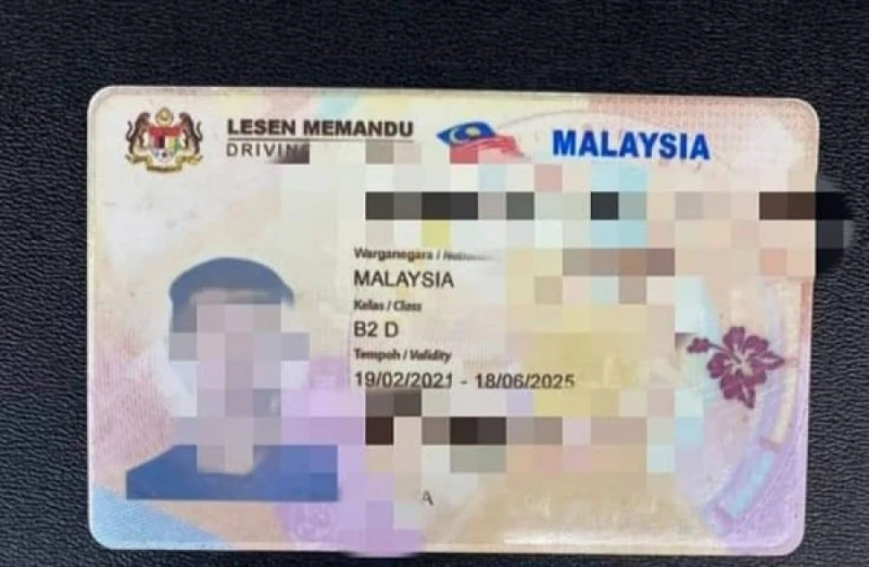 用600令吉網購假駕照　大學生被JPJ開罰單