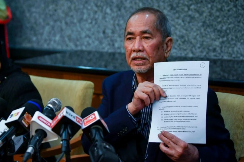 廢除死刑修正案 旺朱乃迪:料10月提呈國會