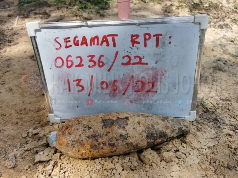 昔技職學院校工清理空地　驚見戰前迫擊炮彈