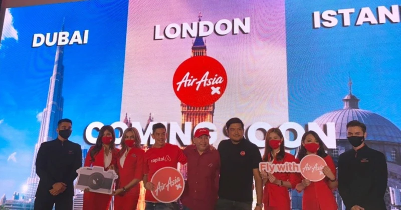 倫敦 伊斯坦堡 杜拜    亞航X將開通3航線