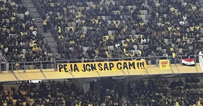 球迷掛橫幅「Peja不要吸膠」　阿末費沙：謝謝提醒