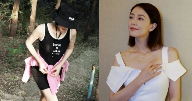 高圓圓登山滲少女味　竟被爆「虛有其表」