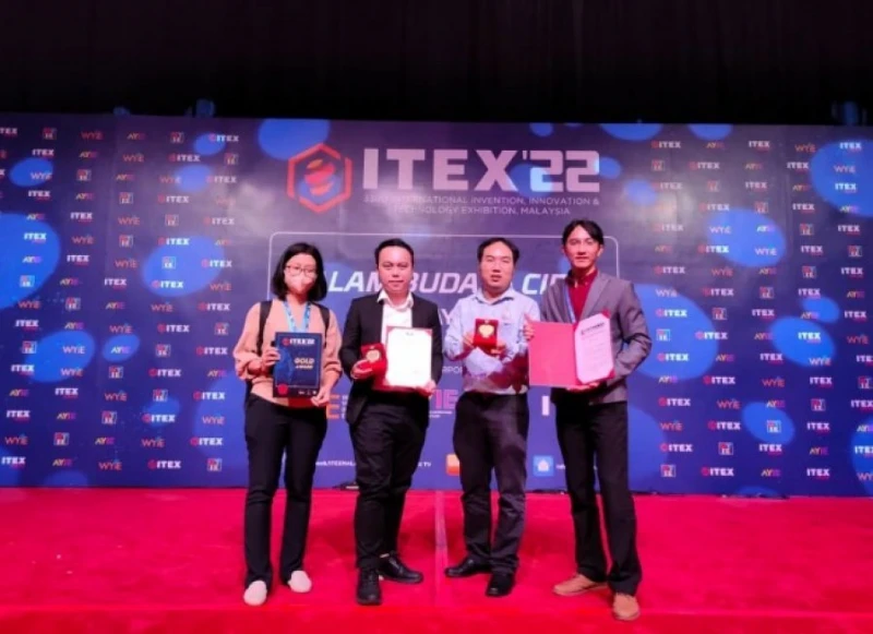 2022馬來西亞國際發明創新科技展 優大榮獲2金獎和2特別獎