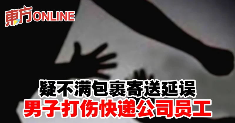 疑不滿包裹寄送延誤　男子打傷快遞公司員工