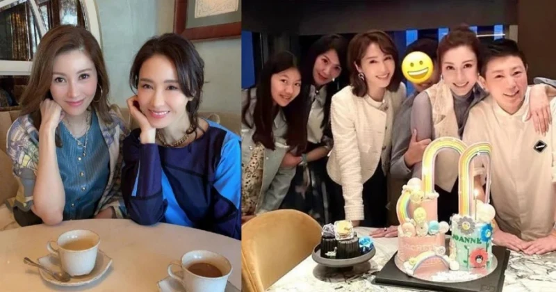 黎姿為李嘉欣慶52歲生日曬合照　2女神合體引熱議