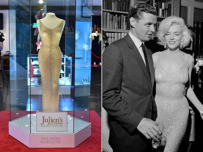 瑪麗蓮夢露古董禮服　收藏家控訴遭名媛撐壞