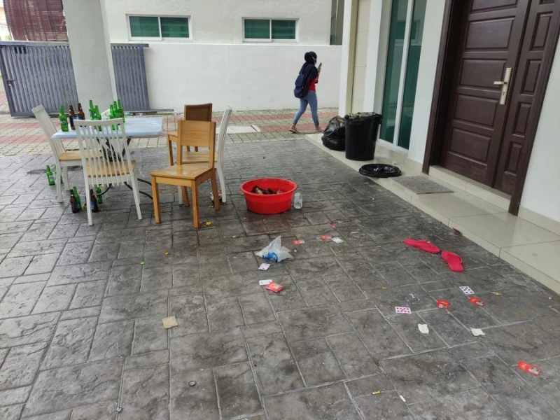 民宿慘變垃圾堆床也破洞 倒霉老闆嘆「遇到鬼」