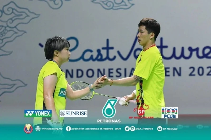 2國羽新組合止步8強 大馬混雙全軍覆沒