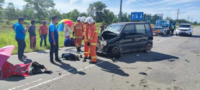 金絲雀與摩哆相撞 司機輕傷騎士斃命