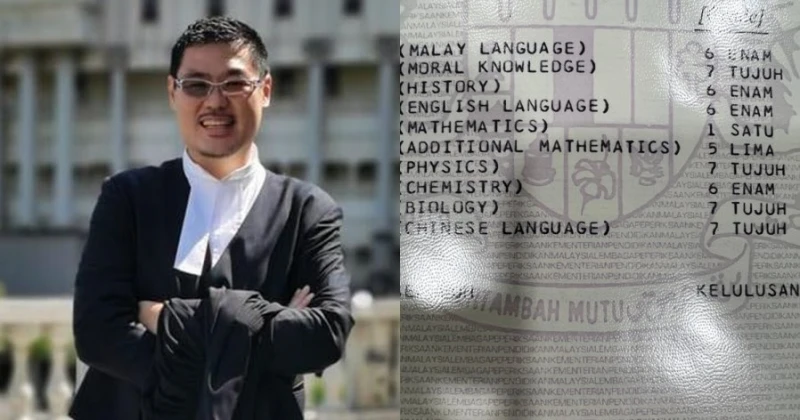 「SPM考很差,但從未放棄」 他努力半工讀成為律師