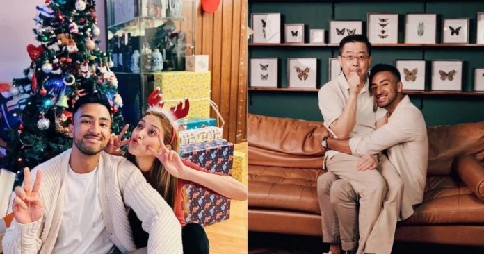 陳凱琳弟弟Derek曬搞怪合照慶父親節 父子外貌成焦點