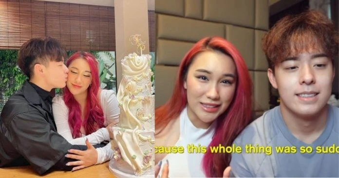 認識兩星期只約會6小時 馬新網紅「秒認定對方」閃電訂婚