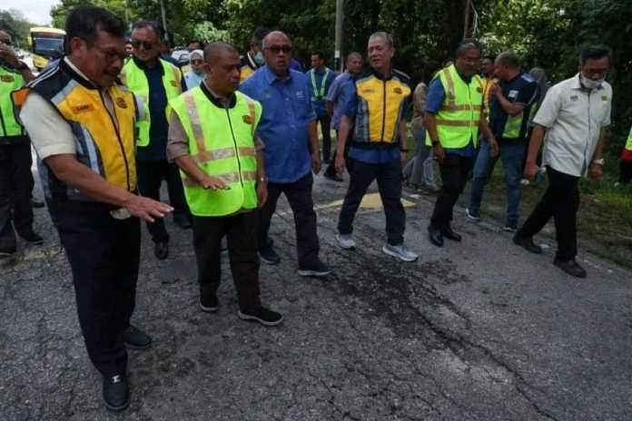 工程部長指需34億令吉　維修半島所有破損聯邦公路
