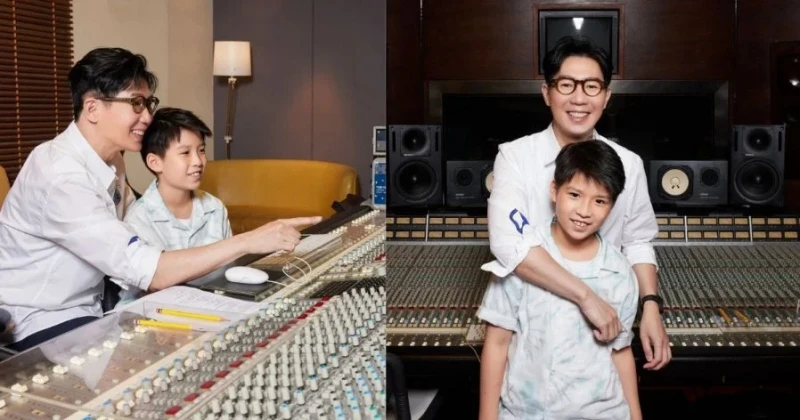 隔3年返家鄉大馬狂吃美食 品冠攜9歲兒子合作公益單曲