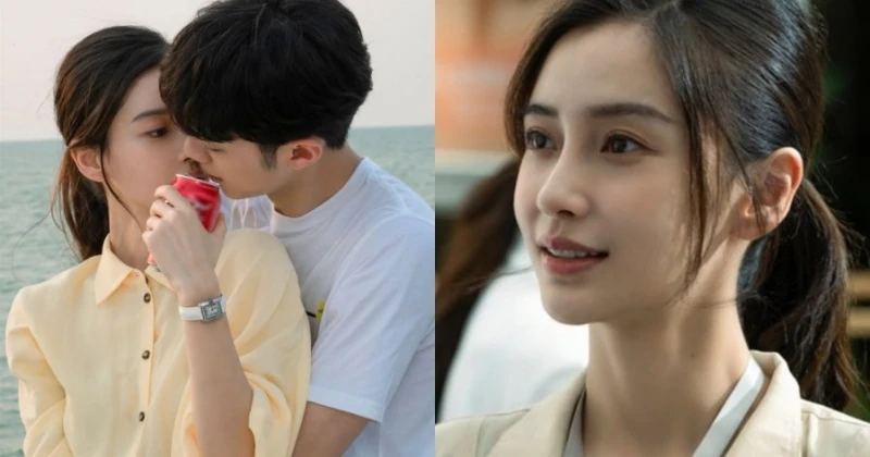 Angelababy談小7歲姐弟戀?海邊害羞畫面曝光