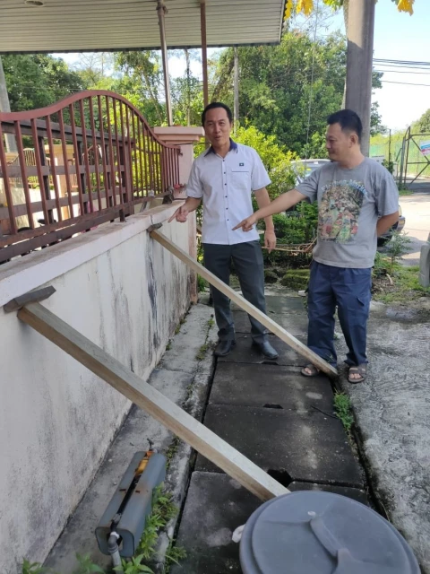 房屋龜裂承包商僅以木條支撐　屋主一家惶恐度日