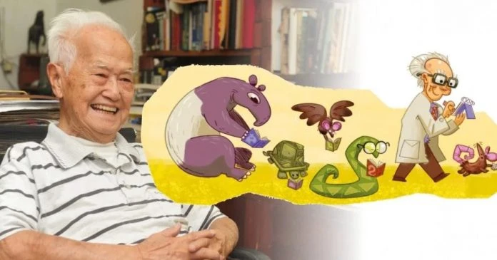 谷歌塗鴉今日致敬傑出人物——「大馬已故動物學先驅林武烈」