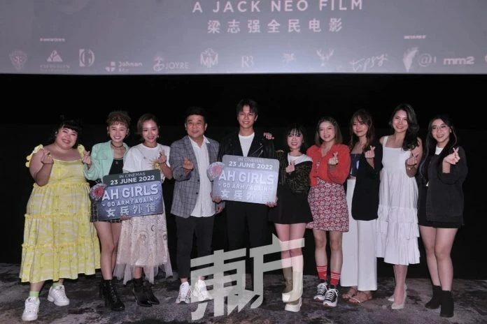 女兵們親證不用替身扛起容啟航　梁志強要Ah Boys和Ah Girls齊開唱！