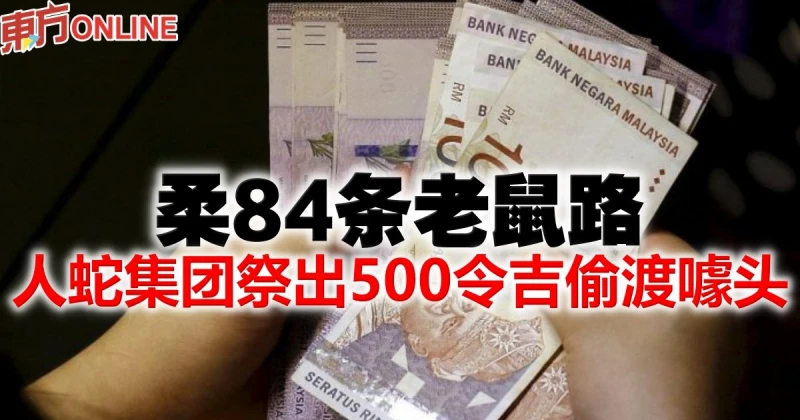 柔84條老鼠路　人蛇集團祭出500令吉偷渡噱頭