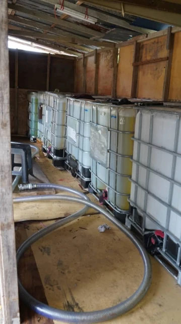 再揭發大量囤柴油活動　森貿消局起獲4500公升柴油