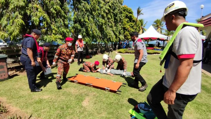 應對火災與緊急事故 湖消防設緊急救援組織