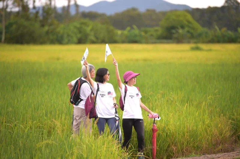 大雨無阻千人開啟奧林匹克稻田歡樂行　曹觀友：辦系列活動挖掘人才
